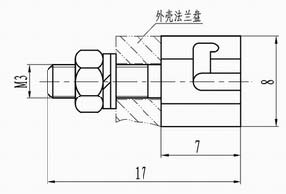 J40 Retaining Member Connectors Type K bayonet fast locking set