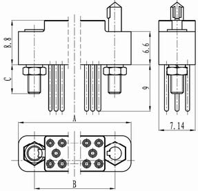 J43-14、J43-20 series Connectors Plug