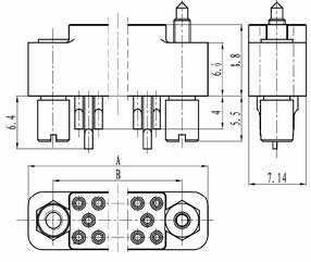 J43-14、J43-20 series Connectors Plug