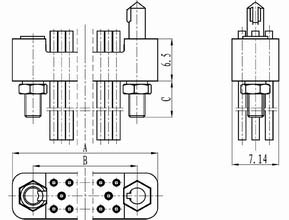 J43-14、J43-20 series Connectors Receptacle