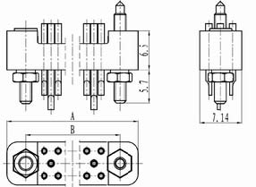 J43-14、J43-20 series Connectors Receptacle