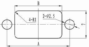 J43-14、J43-20 series Connectors panel cutouts