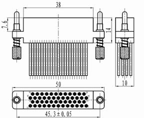 J43-14ZKN-A &J43-50 series Connectors Plug