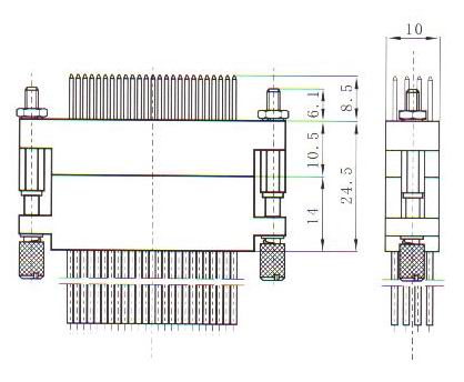 J43-14ZKN-A &J43-50 series Connectors The Picture of Connector