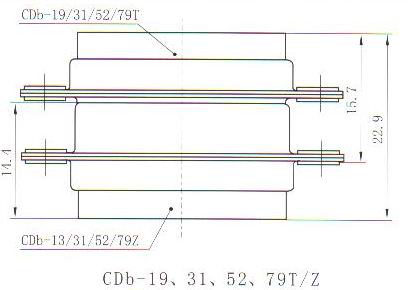 CDb Crimp contact connectors Connectors The Picture of Connector