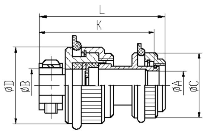 Y27 Series Connectors Product Outline Dimensions