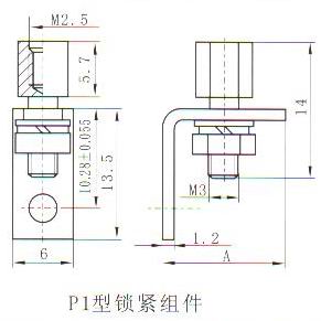 CDb accessories Connectors Product Outline Dimensions