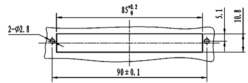 solder contact receptacle Connectors panel cutouts