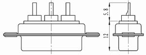 J18 Combination connectors with special contacts Connectors High Voltage Contact