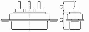 J18 Combination connectors with special contacts Connectors High Voltage Contact