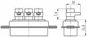 J18 Combination connectors with special contacts Connectors Introduction of high frequency contact