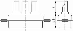 J18 Combination connectors with special contacts Connectors High Power Contact