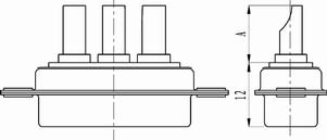 J18 Combination connectors with special contacts Connectors High Power Contact