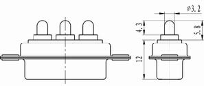 J18 Combination connectors with special contacts Connectors High Power Contact