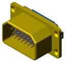 J16 single rectangular connectors Connectors Shell Accessories