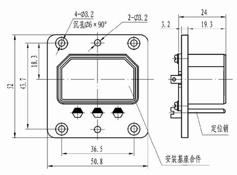 J16 single rectangular connectors Connectors Shell Accessories