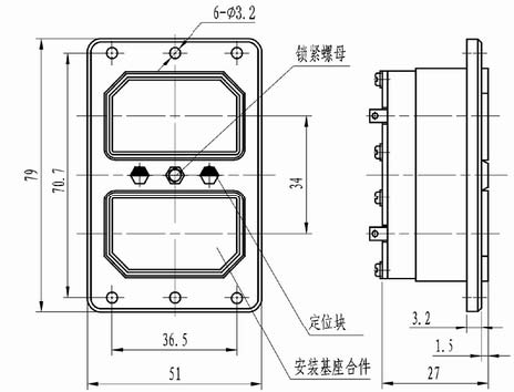 J16 double rectangular connectors Connectors Shell Accessories