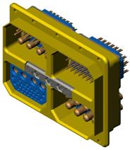 J16 four rectangular connectors Connectors Shell Accessories