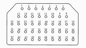 J16 foundation accessories Connectors Contact Arrangement and The Picture