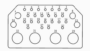 J16 foundation accessories Connectors Contact Arrangement and The Picture