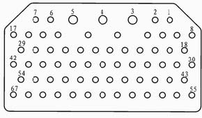 J16 foundation accessories Connectors Contact Arrangement and The Picture