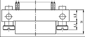 Type TL installation accessories and variations for contact tail end Connectors Product Outline Dimensions