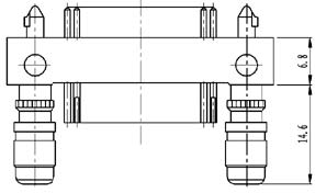 Type TM installation accessories and variations for contact tail end Connectors Product Outline Dimensions