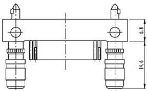 Type TM installation accessories and variations for contact tail end Connectors Product Outline Dimensions