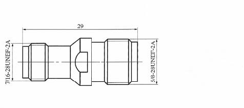 TNC series Connectors Product Outline Dimensions