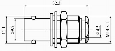 Q series Connectors Product Outline Dimensions