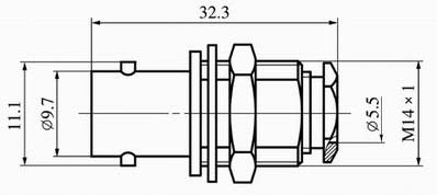 Q series Connectors Product Outline Dimensions