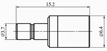 SMB series Connectors Product Outline Dimensions