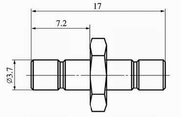 SMB series Connectors Product Outline Dimensions