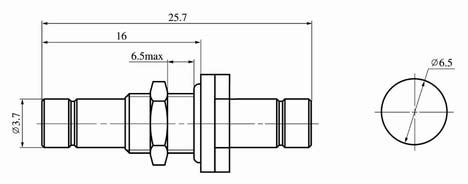 SMB series Connectors Product Outline Dimensions