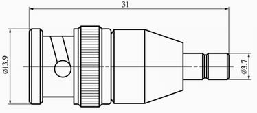 SMB series Connectors Product Outline Dimensions