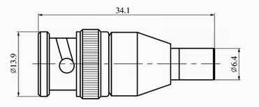 SMB series Connectors Product Outline Dimensions