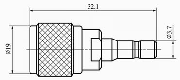 SMB series Connectors Product Outline Dimensions