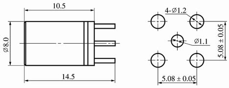 SMB series Connectors Product Outline Dimensions