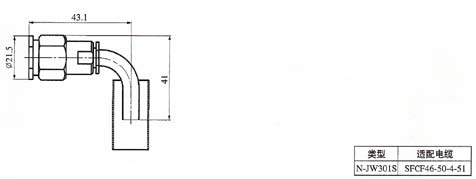 N series Connectors Product Outline Dimensions