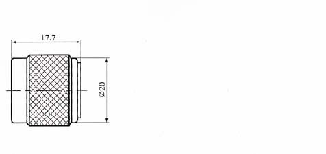 N series Connectors Product Outline Dimensions