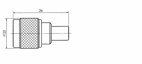 N series Connectors Product Outline Dimensions