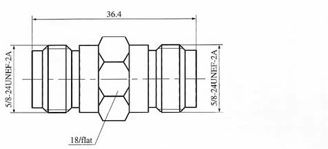 N series Connectors Product Outline Dimensions