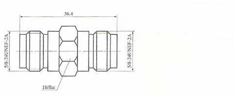 N series Connectors Product Outline Dimensions