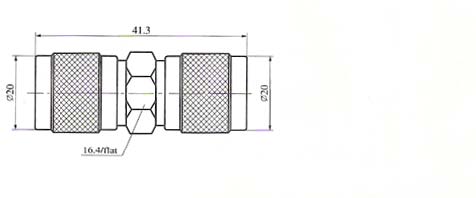 N series Connectors Product Outline Dimensions