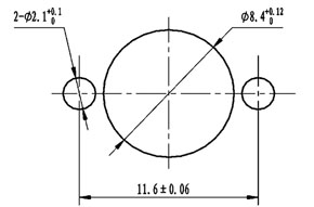 Y34 series Connectors panel cutouts