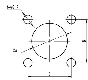 Y34 series Connectors panel cutouts