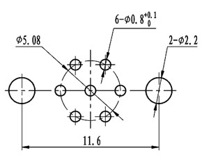 Y34 series Connectors panel cutouts