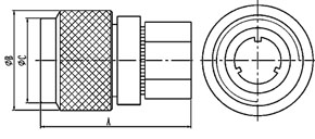Y34M connectors with protector crimp contact ring  Connectors Product Outline Dimensions