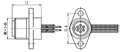 Y34M connectors for PCB（just suitable for socket connectors）  Connectors Product Outline Dimensions