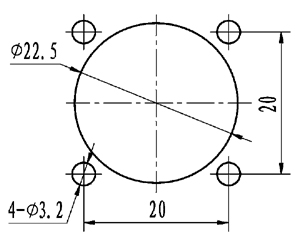 Y34A series Connectors panel cutouts